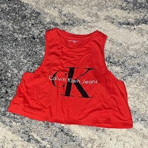 Calvin Klein crop top